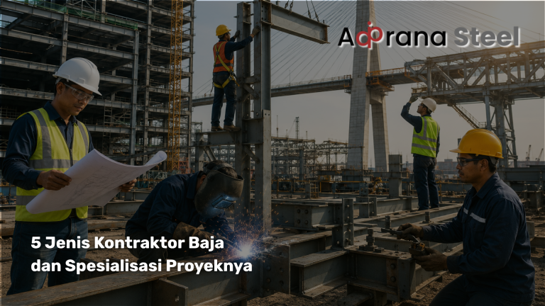 5 Jenis Kontraktor Baja dan Spesialisasi Proyeknya