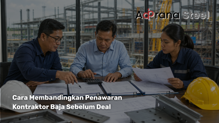Cara Membandingkan Penawaran Kontraktor Baja Sebelum Deal