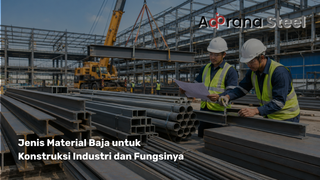 Jenis Material Baja untuk Konstruksi Industri dan Fungsinya