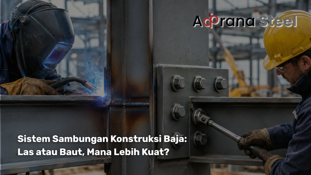 Sistem Sambungan Konstruksi Baja: Las atau Baut, Mana Lebih Kuat?