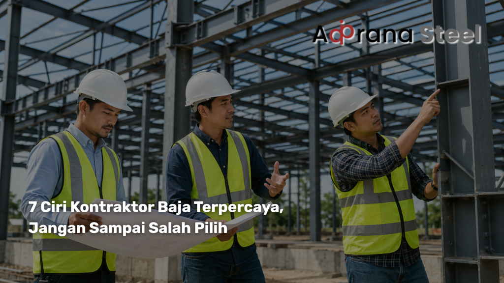 7 Ciri Kontraktor Baja Terpercaya, Jangan Sampai Salah Pilih