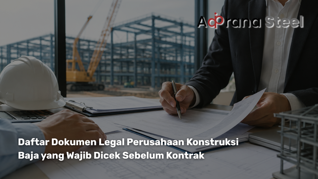 dokumen legal perusahaan konstruksi baja