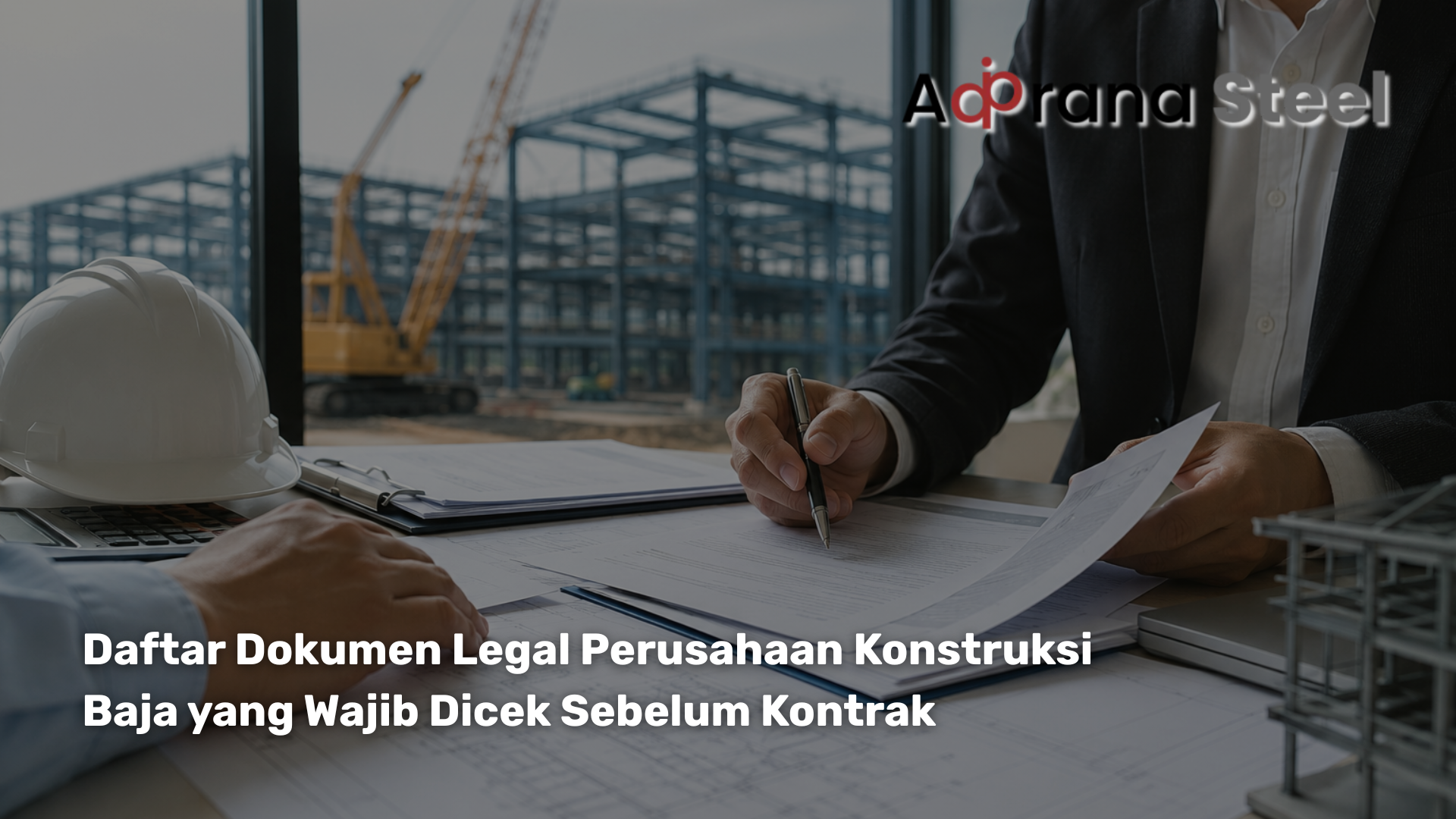dokumen legal perusahaan konstruksi baja