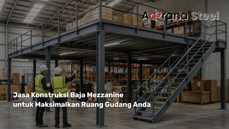 Jasa Konstruksi Baja Mezzanine untuk Maksimalkan Ruang Gudang Anda