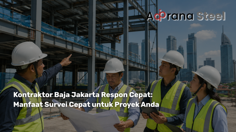 Kontraktor Baja Jakarta Respon Cepat: Manfaat Survei Cepat untuk Proyek Anda